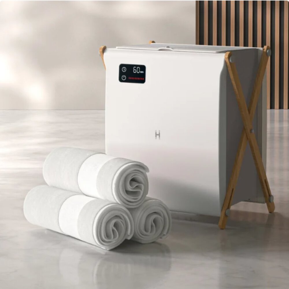 Homedics XL Towel Warmer – Luxe Spa Edition